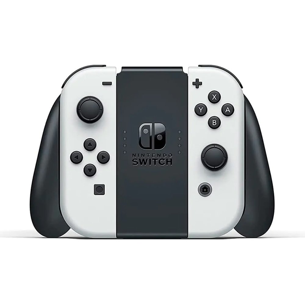 Nintendo - Geek Squad Certified Refurbished Switch – OLED Model w/ White Joy-Con - White - Image 2