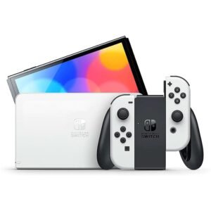 Nintendo - Switch – Modelo OLED Semi Novo — Com garantia | Parcelamento sem juros | Certificado Geek Squad c/ Joy-Con Branco - Branco
